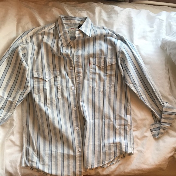 levis striped shirt - Picture 5 of 5